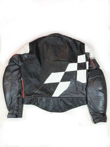Hein Gericke Avangarde Racing Moto Leather Jacket Vintage - Picture 2 of 10