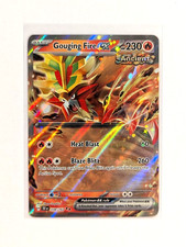 gouging fire ex pokemon card value PSA 10 Gouging Fire ex SV5K 093/071 SAR main image 1