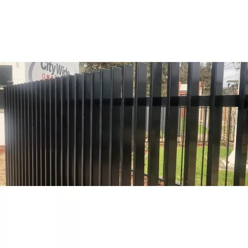 Batten Modern Custom Fence Black White Grey aluminium Blade Fencing Finn Style - Picture 7 of 16