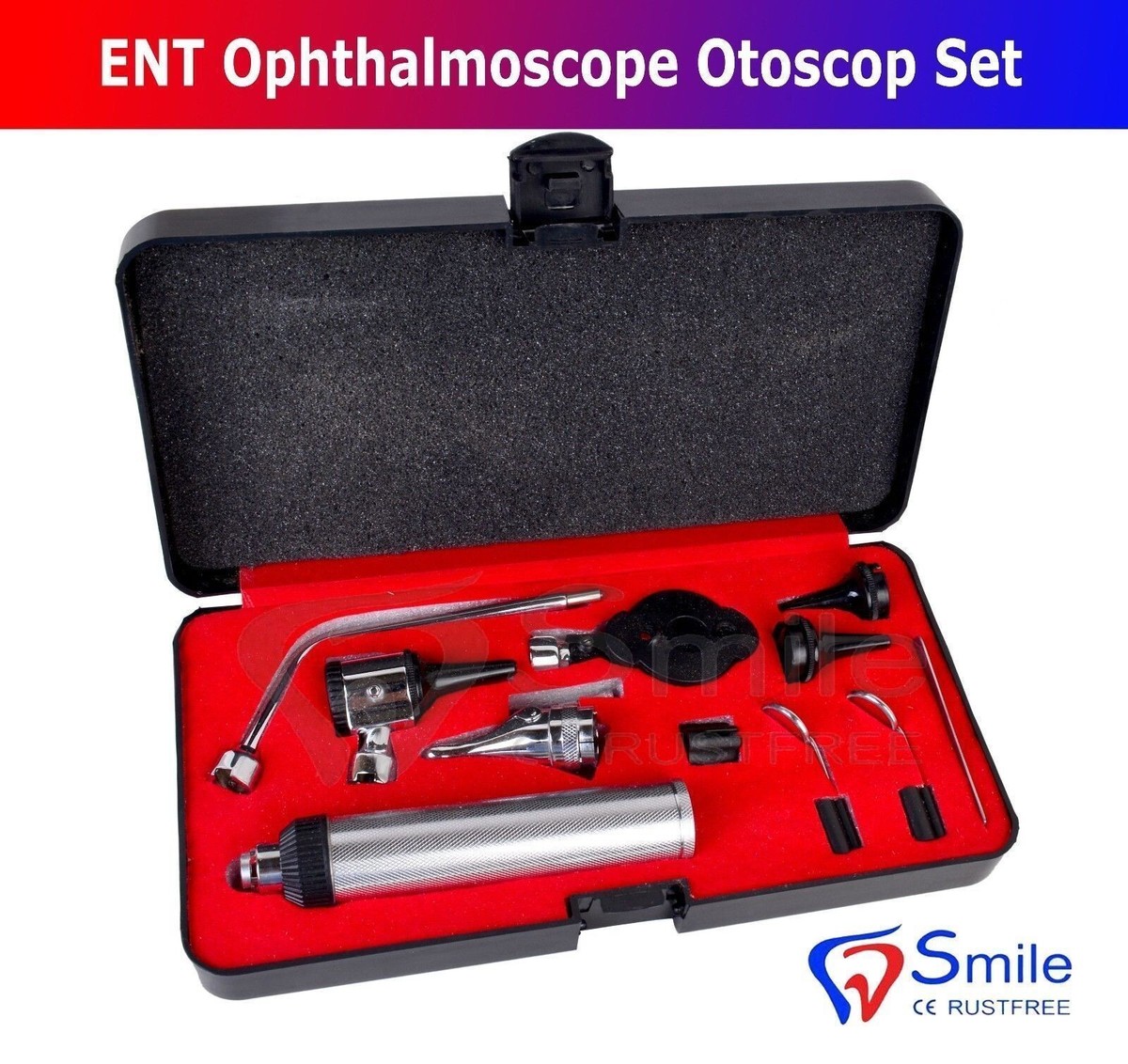 ENT Diagnostic Complete Set With Ophthalmoscope & Otoscope at Rs 3000