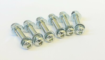 Low Profile Kart Kettenradträger M6 Mutter & Bolzen Set