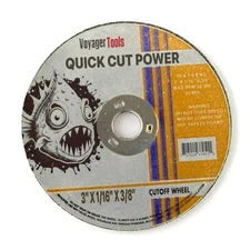 Voyager Tools Cut Off Wheel 3" x 1/16" x 3/8" (Quick Cut Power) 5 pc set 