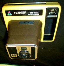 Kodak Yellow Pleaser Trim Print Instant C with manual