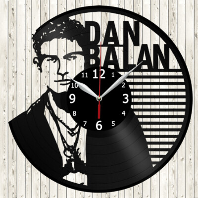 Dan Balan Vinyl Record Wall Clock Decor Handmade 4358
