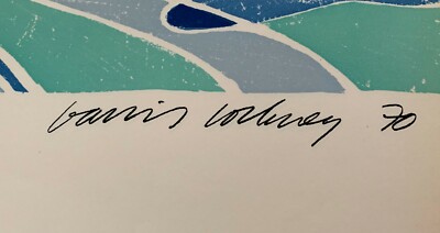 David Hockney 1972 Olympic Poster (Edition 3) Munich 40