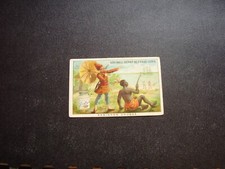 Liebig Old Card Chromo S 157 Robinson Crusoe