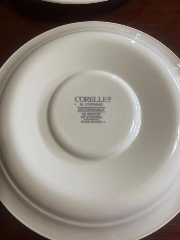 "Juego de 6 platos sándwich vintage de platillos Corelle ABUNDANCE de 6 piezas de 6,25""" Foto 2 de 3
