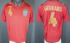 England Gerrard Trikot Weltmeisterschaft 2006 Fußball Herren Größe S 5/5