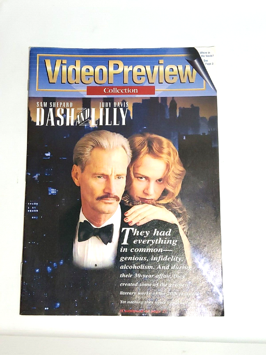Video Preview Collection Dash Lilly VHS Sales Catalog Magazine