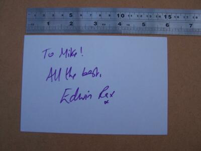 Edwin Ray Schauspieler Autogramm (Code CH7)