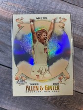 2021 Topps Allen & Ginter Chrome Refractor Michelle Akers #221 USA Soccer