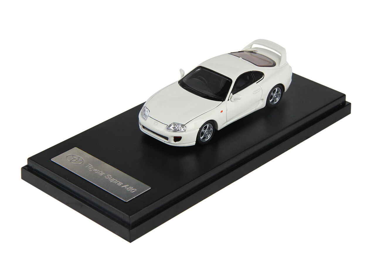 LCD Models 1/64 TOYOTA SUPRA A80 WHITE Diecast - LCD64037-WH