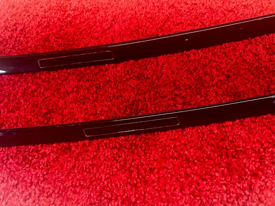 BMW 14-20 F32 conjunto de acabamento de moldura de trilho de teto lateral esquerdo e direito preto fabricante de equipamento original 100K - Imagem 3 de 4