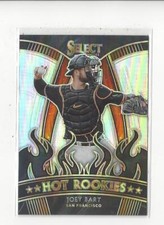 2021 Select Hot Rookies Holo Prizm #10 Joey Bart RC Rookie Giants