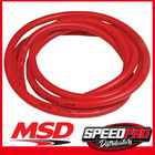 MSD 34059 SUPER CONDUCTOR LEAD WIRE SPARKPLUG 8.5MM RED (PER METER)