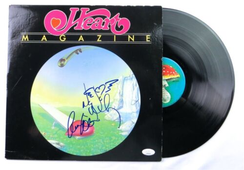 Ann & Nancy Wilson Dual Signed Autograph Record Album Cover Magazine JSA AM56330 - Afbeelding 1 van 4