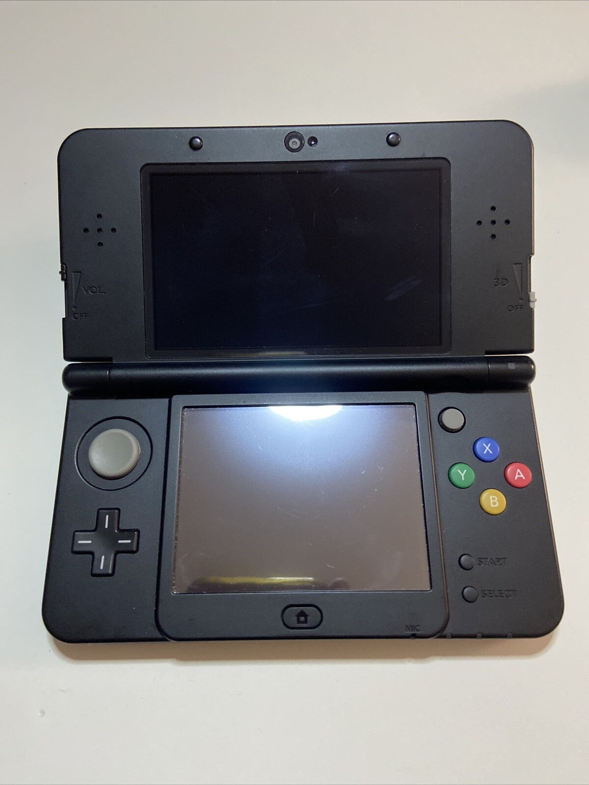New 3DS Mario Edition Handheld System Black Comes With New Charger
