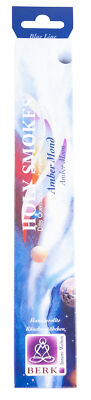 Berk Räucherstäbchen Amber Mond   Holy Smokes Blue Line   10g   aphrodisierend