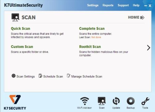 K7 Ultimate Security 1PC 1Year license - Complete antivirus with Backup - Picture 2 of 4