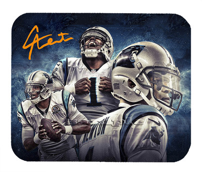 Cam Newton Carolina Panthers Facsimile Autographed Mouse Pad Item#1192 