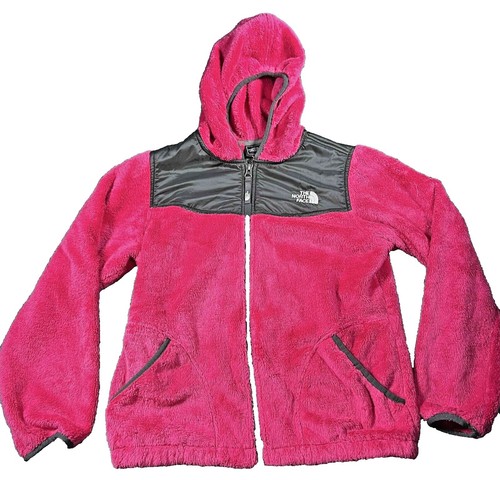The North Face Men Sweatshirt M Red Hoodie Fleece Pocket