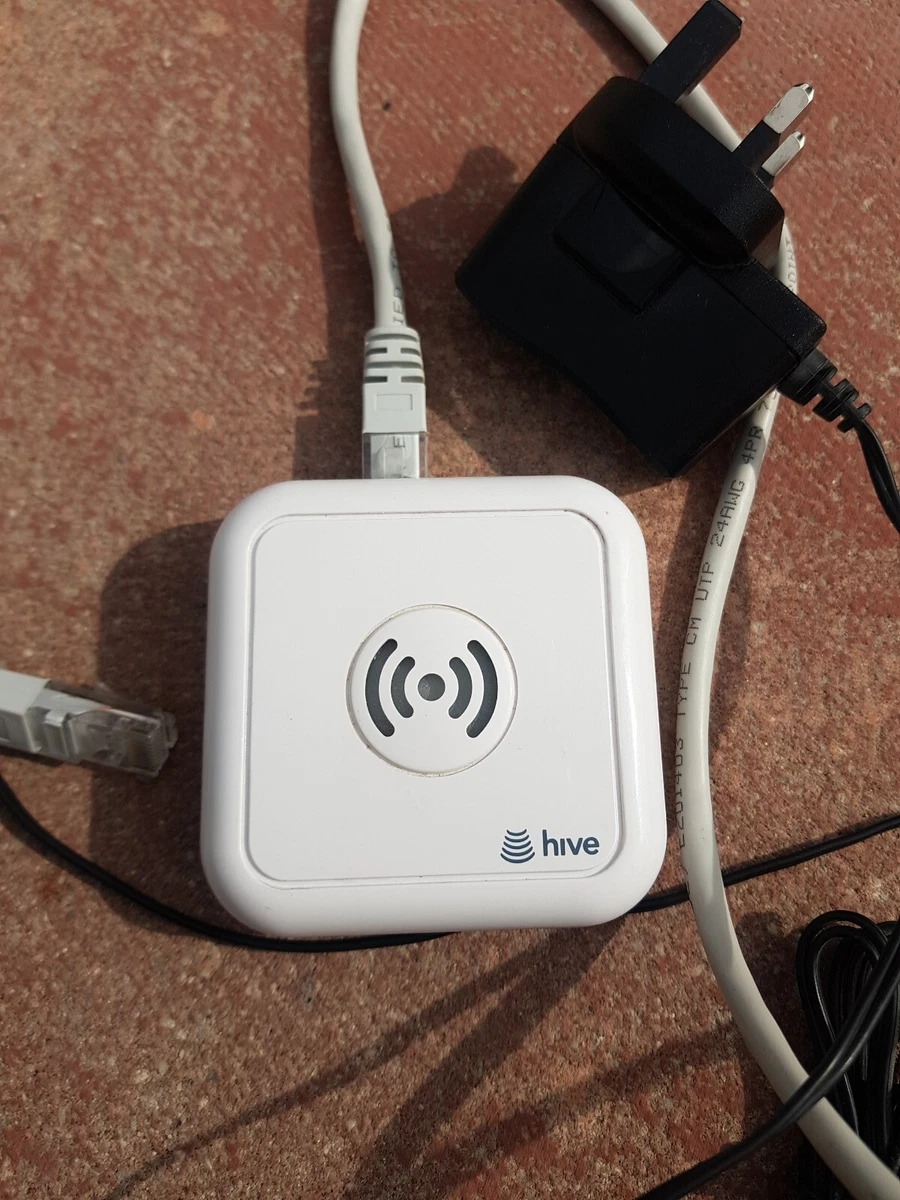 Original Hive Nano Hub Discontinued For Parts Only Plug u0026amp; Ethernet  Cable Used | eBay