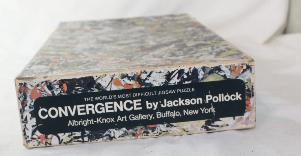 Jigsaw Puzzle Convergence Jackson Pollock World's Most Difficult Puzzle 500+pc - Image 3 of 4