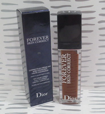 CHRISTIAN DIOR FOREVER SKIN CORRECT 24H WEAR CREAMY CONCEALER 8N NEUTRAL 0.37 OZ