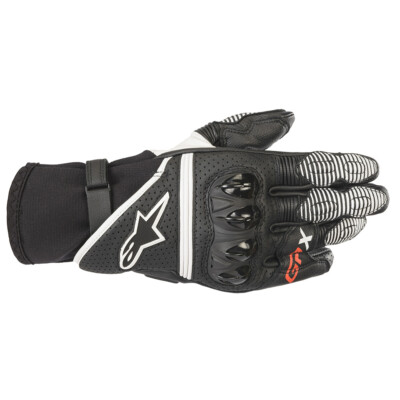 Alpinestars GP X V2 Touch Screen Motorcycle Motorbike Gloves Black & White