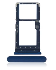 MOTOROLA MOTO G PLAY (2021) XT2093 BLUE SIM TRAY MICROSD CARD HOLDER PHONE PART