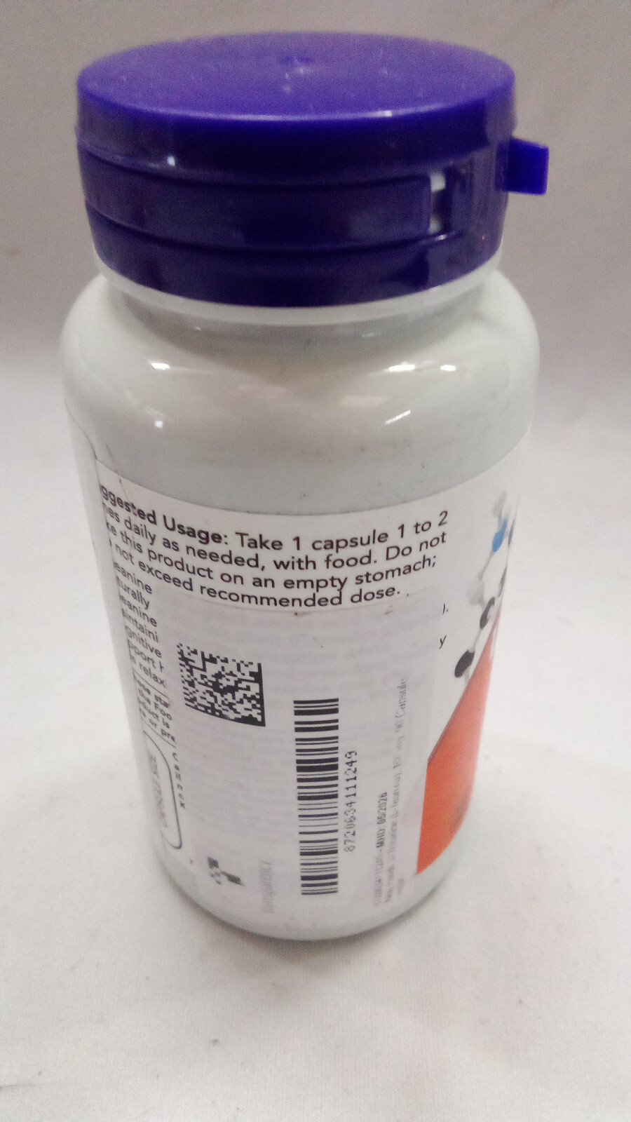 Complément Alimentaire L-Theanine 100 Mg Avec Thé Vert - Now Foods - 90 Gélules