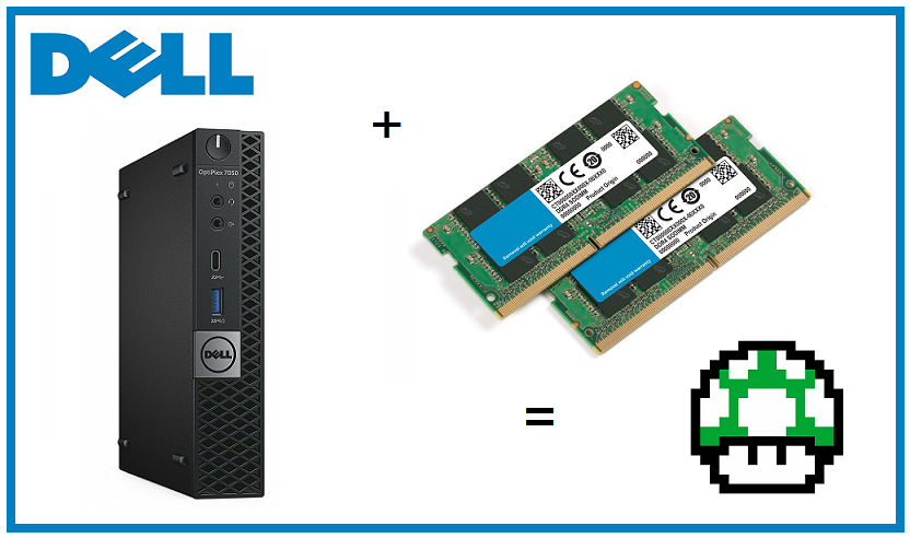 16GB -2x8GB Memory RAM Upgrade for Dell OptiPlex 7070 Micro Mini