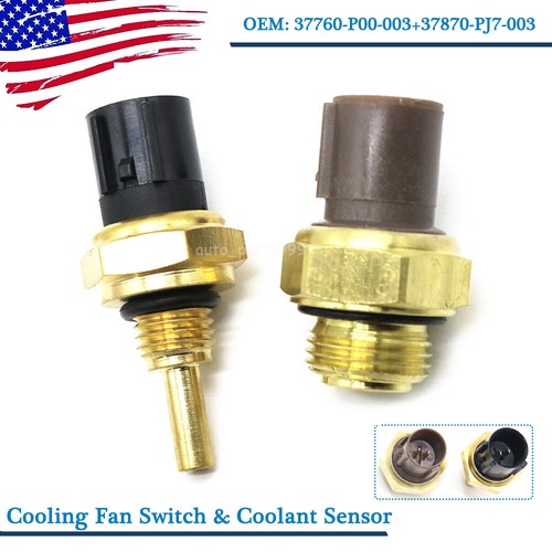 Radiator Coolant Fan Temperature Sensor Water Temp Switch For - Foto 6