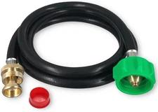 6FT Replacement Propane Adapter 1-20lb Hose for Weber Traveler Q Go-Anywhere BBQ