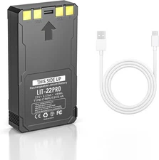 For SPYPOINT Flex-M Flex-S Camera Lit-22 Pro 7000mAh High Capacity Battery