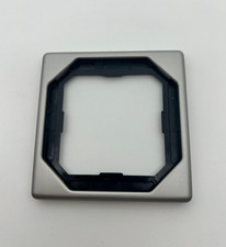 Merten Octocolor Titan Metall 1-fach Rahmen Silber f Steckdose Schalter Taster n