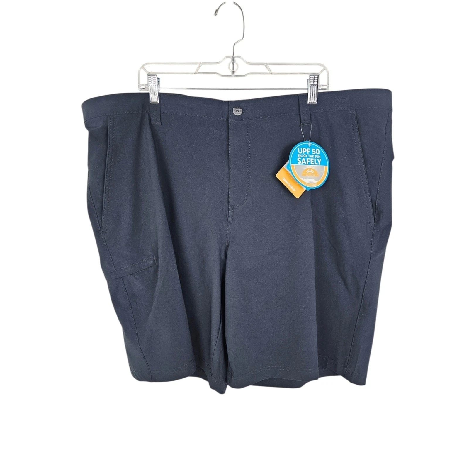 Columbia PFG Performance Fishing Gear UPF 50 Black Shorts Mens 46 New Activewear