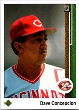 1989 Upper Deck - Dave Concepcion #196