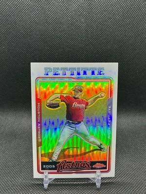 Andy Pettitte 2005 Topps Chrome #187 Refractor Houston Astros