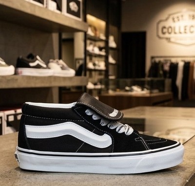 Vans OTW Homme Girls Sk8-Mid Reissue 83 OS Black White Womens Uk 4