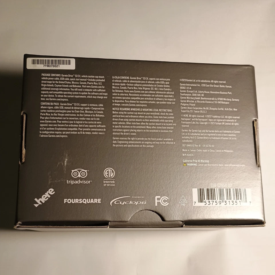 🔥Navegador GPS Garmin Drive 53 EX 53, pantalla táctil de alta resolución Foto 2 de 3