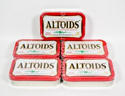 5 Altoids Curiously Strong Mints - CINNAMON 1.76 oz 04/2027
