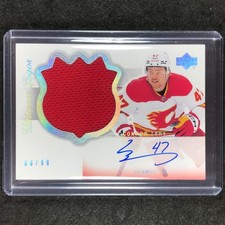 2024-25 Ultimate Hockey CONNOR ZARY Update 23-24 Logos Rookie Jersey Auto 66/99