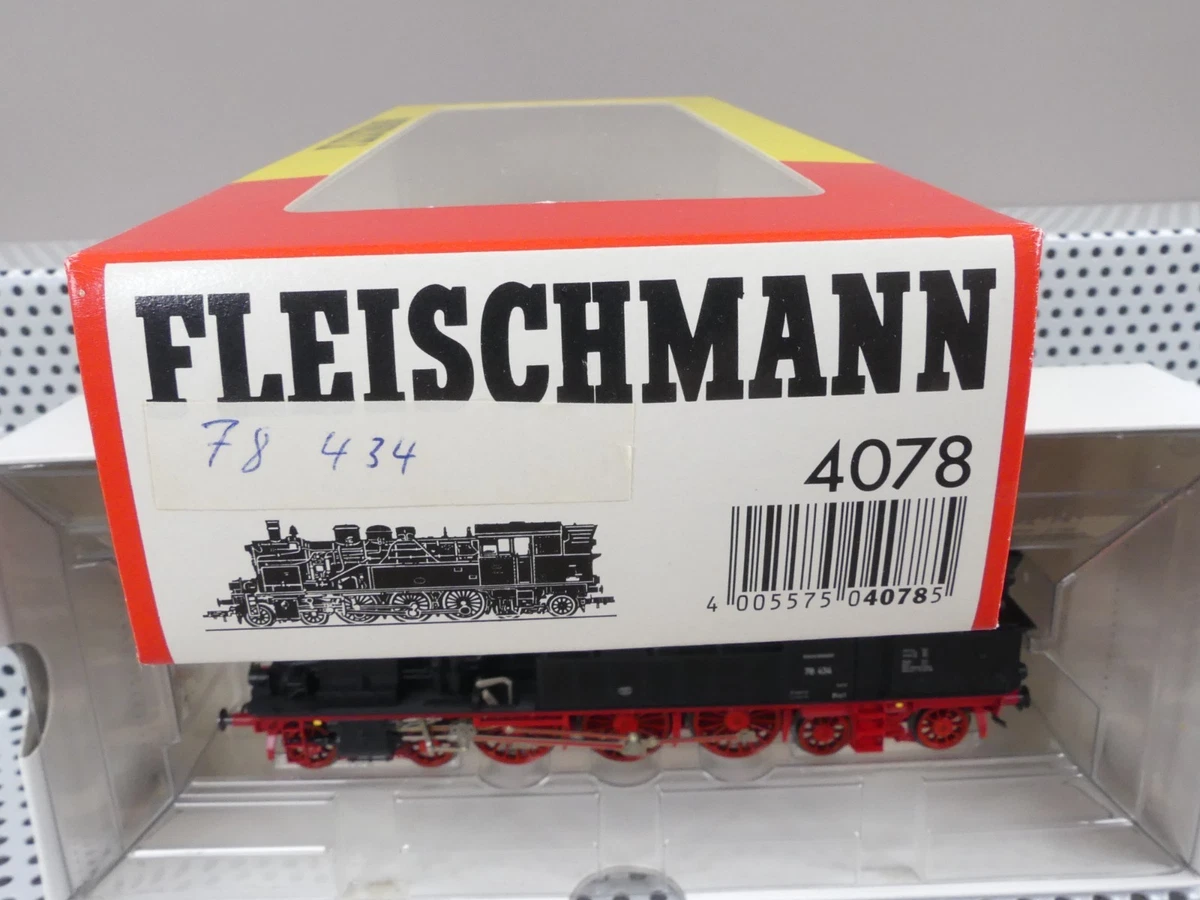 Fleischmann 4078 Br 78 434 Lok Dampflok H0 DC Gleischstrom