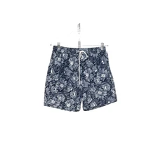 A&F Blue Graphic Bermuda Shorts M