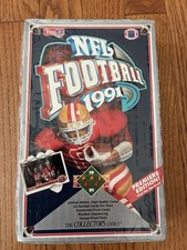 1991 Upper Deck NFL Football Premiere Edition Box Original Factory Sealed