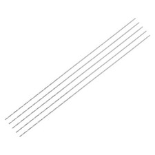 5pcs 0.5mm Mini Twist Drill Bits High-Speed Steel Extra Long Drill Bit 80mm