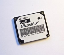 Hitachi CompactFlash Type II 6 gb Microdrive/Fully Tested/Formatted Fat32
