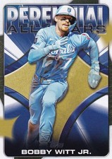 BOBBY WITT JR TOPPS CELEBRATION PERENNIAL ALL-STARS ROYALS #PAS-18 2026 26 S1