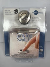 InSinkErator STS-OOSN Garbage Disposal Sink Top Switch Satin Nickel